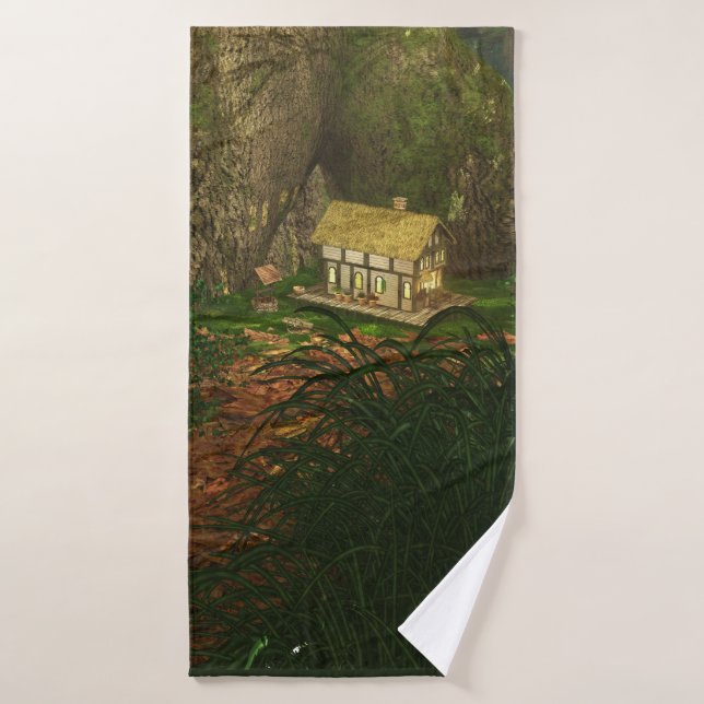 Little House dans le jeu de serviettes de bain Big (Serviette de bain)