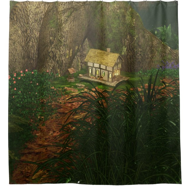 Little House in the Big Woods Shower Curtain (Front)