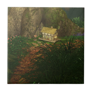 Little House in the Big Woods Tile /  Trivet