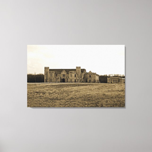 Little house on the prairie canvas print (Front)