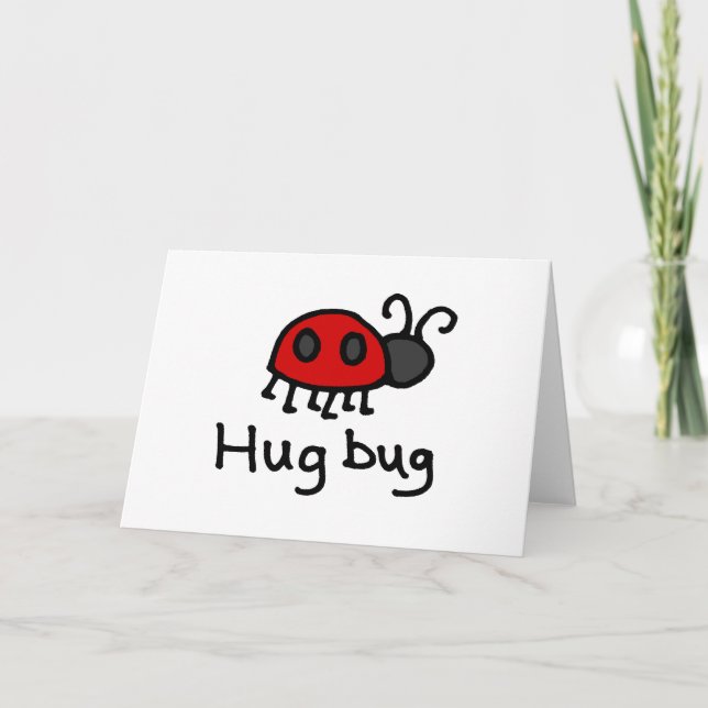 Little Hug Bug Card (Front)