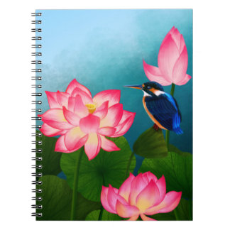 Little Hummingbird and Big Flower Notebook