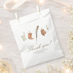 Little Hunter Baby Shower Thank You Favour Bag