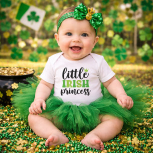 Little Irish Princess Baby Bodysuit