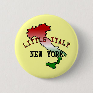 Little Italy New York 2 Inch Round Button