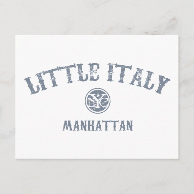 Little Italy Postcard (Front)