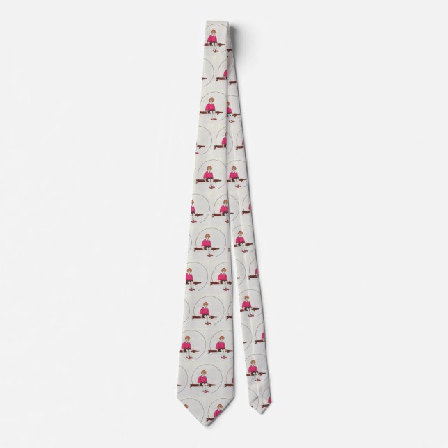 Little Jack Jelf, Mother Goose Nursery Rhyme Tie (Front)