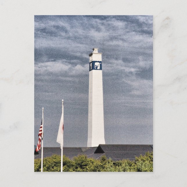 Little Joe Tower in Corning NY Postcard (Front)