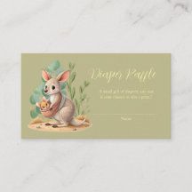 little Joey Baby Shower Diaper Raffle Tickets