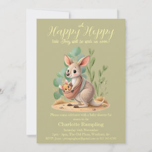 Little Joey Baby Shower Invitation