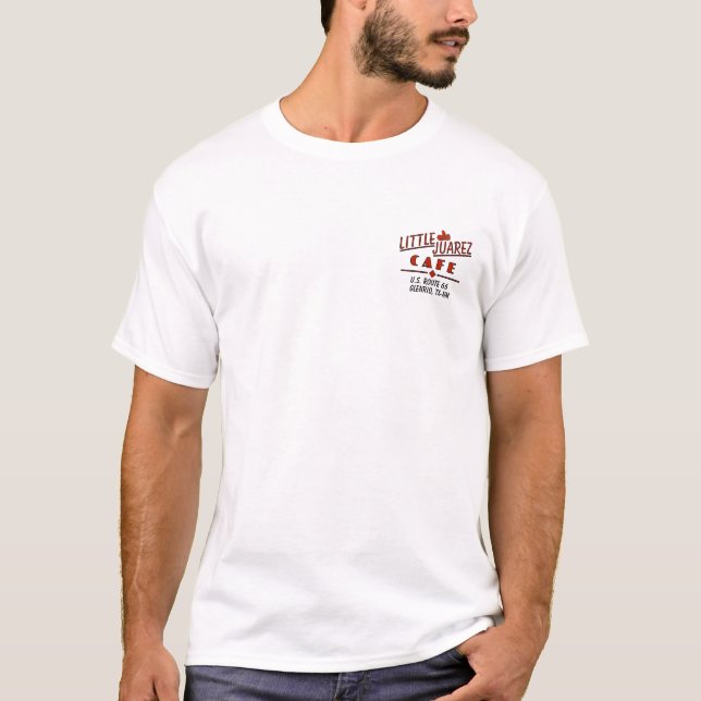 Little Juarez Cafe Sombrero T-Shirt (Front)
