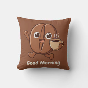 Little Kaka – Good Morning Throw Pillow