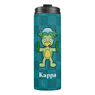 Little Kappa Chequerboard Yokai Thermal Tumbler