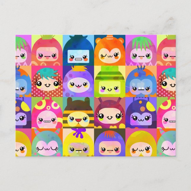Little Kawaii Monster Community Postcard (Front)