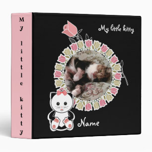 Little kitten , cat , kitten binder
