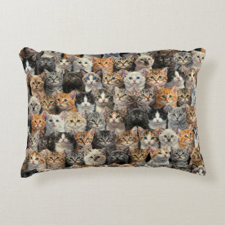 Little Kittens Parade  Accent Pillow