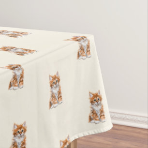 Little Kittens Tablecloth - Your Colours