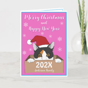 Little Kitty Christmas card