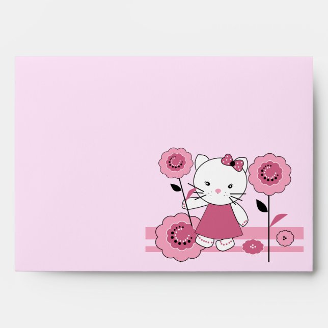 Little Kitty Envelope (Front)