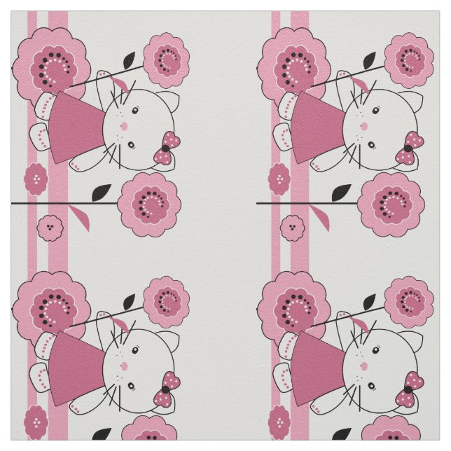 Little Kitty Fabric (Swatch)