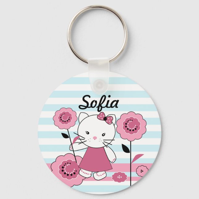 Little Kitty Keychain (Front)