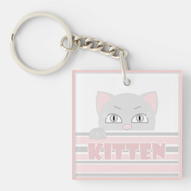 Little kitty keychain (Front)