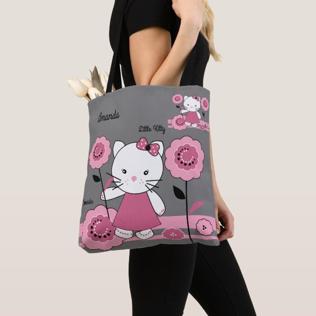 Little kitty . personalized decor coffee mug tote bag (Close Up)