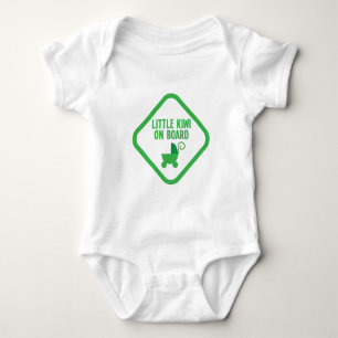 Little KIWI on Board New Zealand Baby Bodysuit