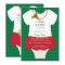 Little Lady Baby Shower Invitation, Christmas