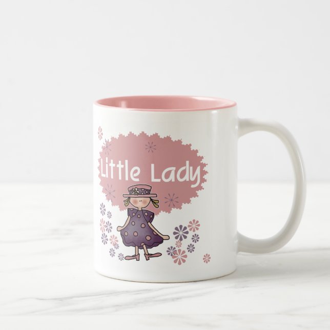 Little Lady Two-Tone Coffee Mug (Right)