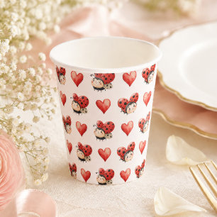 Little Ladybug Baby Shower Paper Cups