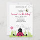 Little Ladybug Invitation - Lien mis à jour dans l (Devant)