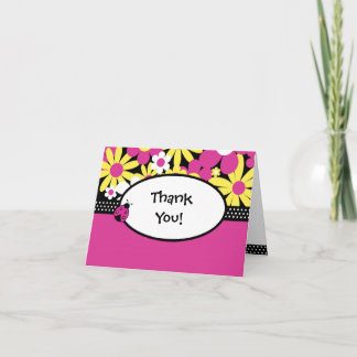 Little Ladybug Thank You Note