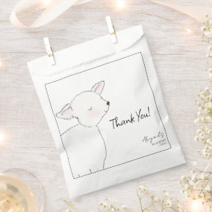 Little Lamb Baby Shower Favour Bag