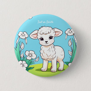 Little Lamb Button