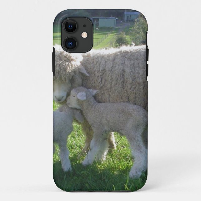 LITTLE LAMB Case-Mate iPhone CASE (Back)