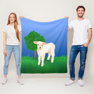 Little Lamb Fleece Blanket