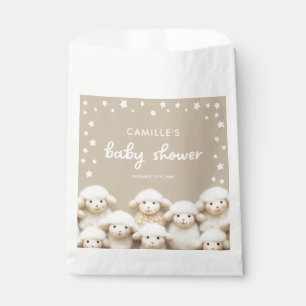 Little Lamb Gender Neutral Baby Shower Favour Bag