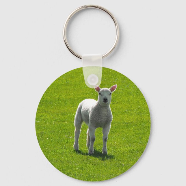 Little Lamb Keychain (Front)