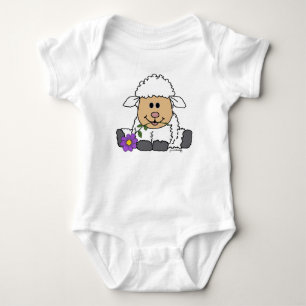 Little Lamb [Purity & Love] Baby Bodysuit