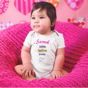 Little Latke Lover Hanukkah Baby T-Shirt