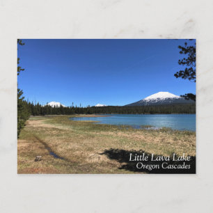 Little Lava Lake, Oregon Postcard