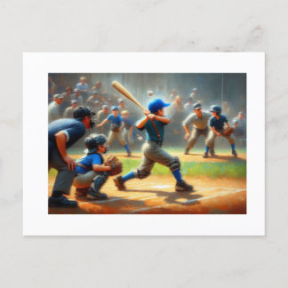 Little League Baseball,  Postcard