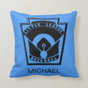 Little League Baseball Throw Pillow