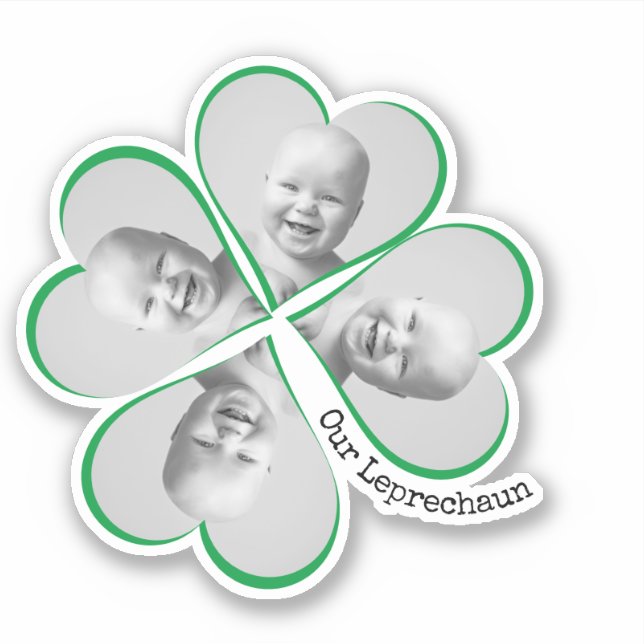 Little Leprechaun Custom Photo St Patricks Day (Front)