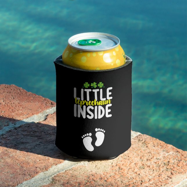Little Leprechaun Inside Pregnancy Pregnant Mom Can Cooler (In Situ Pool)