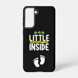 Little Leprechaun Inside Pregnancy Pregnant Mom Samsung Galaxy Case