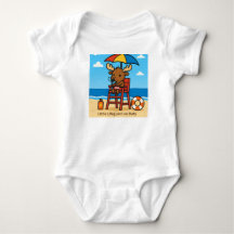 Little Lifeguard on Duty – Kids’ Beach Safety Tee