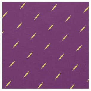 Little Lightning Bolts Cute Weather Fabric