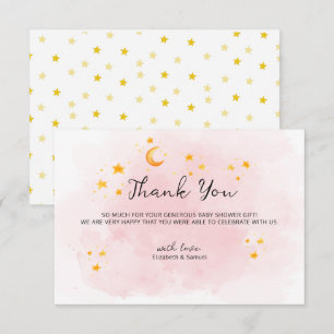 Little Lion C'est une fille Carte de remerciements
